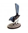 Bridget Farmer | Standing Bird Ornament | Superb Fairy Wren